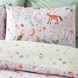 Catherine Lansfield Svetlo vijolična enojna posteljnina 135x200 cm Enchanted Twilight Animals – | Shoptok.si