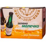 Leskovačko Zeleno malečko, Lager kraft svetlo pivo, 20 x 0.25 l | Eponuda.com