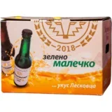 Zeleno malečko, Lager kraft svetlo pivo, 20 x 0.25 l