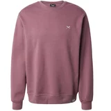 Iriedaily Sweater majica sivkasto ljubičasta (mauve) / bijela