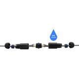 Renkforce RJ45 omrežni adapter CAT 6 [1x RJ45 vtičnica - 1x RJ45 vtičnica] črna, (20429518) | Shoptok.si