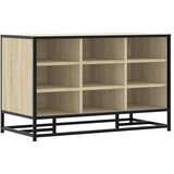 Maison Chic Klop za čevlje - Sedež za čevlje sonoma hrast 84x40x53,5 cm inž. les in kovina, (21778214) Cene