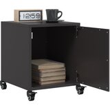 vidaXL Noćni ormarići 2 kom crni 36 x 39 x 43,5 cm čelični Cijene