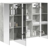  Kopalni&amp;scaron;ka ogledalna omara Betonsko siva 83,5 x 15,5 x 70 cm, (5000233060) Slike