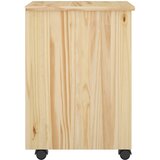  Mobilni ormar s kotačem Smeđa 34 x 39 x 56 cm Masivna borovina | shoptok.hr