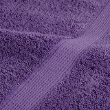  Ručnici SOLUND 2 kom ljubičasti 100 x 200 cm 600 gsm | shoptok.hr