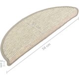  Samoljepljivi otirači za stepenice 15 kom 56x17x3 cm srebrni | shoptok.hr