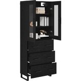  Highboard 2 kom. Crni hrast 69,5 x 34 x 180 cm | shoptok.hr