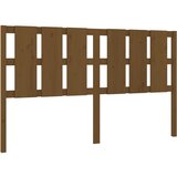 Maison Chic posteljno vzglavje - vzglavna omarica - nočna omarica medeno rjavo 185,5x4x100 cm trdna borovina, (21707080) Cene