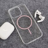  Maska za iPhone 16 Pro Max Mag Case Clear Slim roze | ePonuda.com