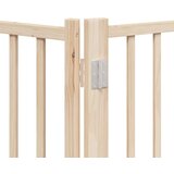  Vrata za pse s vratašcima 9 panela sklopiva 450 cm drvo topole | shoptok.hr
