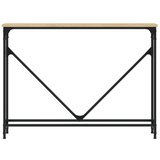 Konzolni stol boja hrasta 102 x 22,5 x 75 cm konstruirano drvo | shoptok.hr