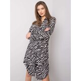 RUE PARIS Dress-TO-SK-1103-7.16P-black-white | shoptok.hr