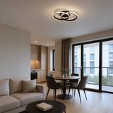  LED plafonsko svetlo TITANO LED/12W/230V crno | Eponuda.com