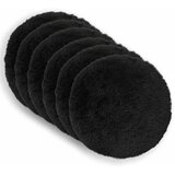  Presvlaka za jastuk 6 pcs HEERLEN Crna Ø 30 cm PV flis | shoptok.hr