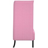 SOFA s visokim naslonom 101cm Ružičasta tkanina | shoptok.hr