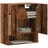 vidaXL Stenska omarica Old Wood 60x31x70 cm Inženirski les Cene