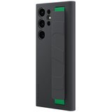 Samsung galaxy S23 ultra silicone grip case black | Shoptok.si