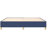  Za krevet s oprugama plavi 200x200 cm od tkanine | shoptok.hr