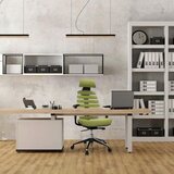 MID.YOU Vrtljivi Stol Ergo Line Ii Pro, Zelena | Shoptok.si