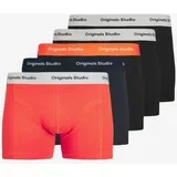 Oprijete boksarice 5 Piece Oranžna