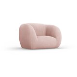 Cosmopolitan Design Svetlo rožnat fotelj iz tkanine bouclé Essen – | Shoptok.si
