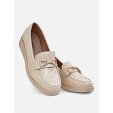 Resti Women's moccasins on a low wedge Leffo | Shoptok.si