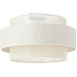  stropna svetiljka boho 1xE27/60W/230V prečnika 40 cm krem/juta | Eponuda.com