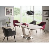 Molarem Home stol ARMANI - MDF + keramika - sivi | shoptok.hr