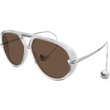 Bottega Veneta BV1273S 009 ONE SIZE (63) Siva/Rjava Cene