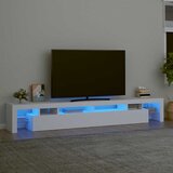 TV ormarić s LED svjetlima bijeli 260 x 36,5 x 40 cm | shoptok.hr