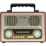 retro radio + bežični zvučnik, 4u1, fm, MP3, aux, RRT3, bluetooth