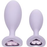 California Exotics First Time Crystal Booty Duo Violet Cene