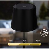 BRILONER 7423015 - LED prigušiva stona lampa LED/2,6W/5V IP44 crna | Eponuda.com