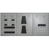  Zidne ploče za alat 3 kom 40 x 58 cm čelične | shoptok.hr