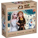 Lisciani Ledeno kraljestvo sestri 2 v 1, 48-delni Eco mini puzzle és barvanka 35x25 cm - Lisciani Cene