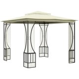  Sjenica s mrežama 300 x 300 x 265 cm krem | shoptok.hr