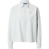 Polo Ralph Lauren Bluza svijetloplava / smeđa Cijene