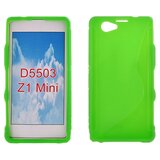  Silikonski ovitek SONY Xperia Z1 mini D550 zelen Cene