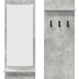  Vješalica za kapute na zidu Betonska siva 70 x 10 x 90 cm | shoptok.hr