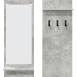  Vješalica za kapute na zidu Zidne Betonski sivi 70 x 10 x 90 cm | Eponuda.com