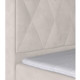 MID.YOU postelja boxspring 180 cm x 200 cm , kovina, umetna masa, tekstil, karton, leseni material bela | Shoptok.si