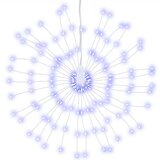  Božićna svjetla zvjezdani prasak 140 LED 2 k plava 17 cm | shoptok.hr