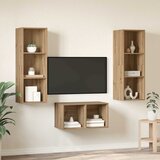  Set TV komoda Zidne Umjetnički hrast 37 x 37 x 107 cm | Eponuda.com