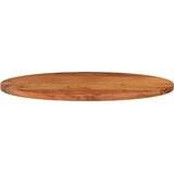 Stolna ploča 120x50x2,5 cm ovalna od masivnog drva bagrema | shoptok.hr