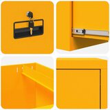 Kabinet za datoteke s ladicama Žuta 44 x 50 x 106.5 cm | shoptok.hr
