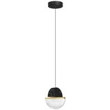 Nova Luce Crna metalna LED viseća svjetiljka s mogućnosti zatamnjivanja ø 16 cm Dorin – | shoptok.hr