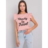 FANCY Blouse-FA-BZ-7191.10P-light pink | Shoptok.si