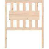  Uzglavlje za krevet 80,5 x 4 x 100 cm od masivne borovine | shoptok.hr