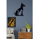 Wallity zidna led dekoracija cat n dog, 23.5 x 28.5 cm, 25.2 w, žuta Cene